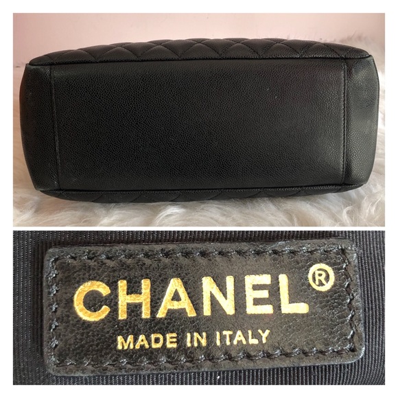 50 ✨Chanel✨ GST Grande Shopper Tote Caviar Leather - Picture 4 of 8